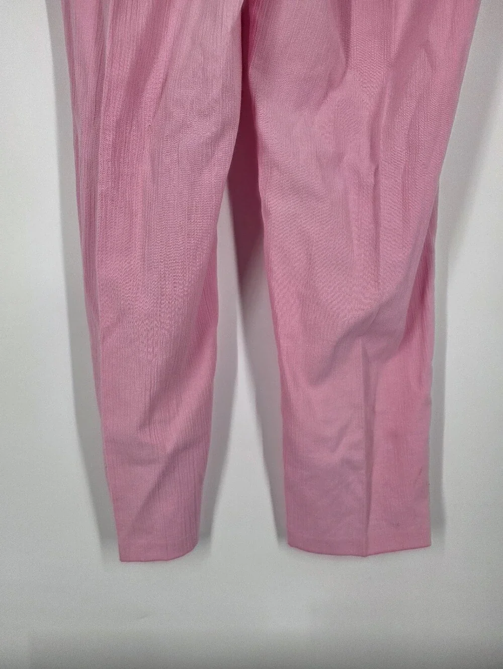 Koret Women's Medium Pink Elastic Waist Casual Pull-On Pants Textured NWT